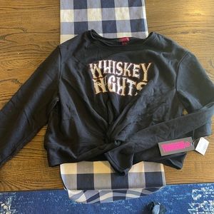 Rock & Roll Cowgirl crop long sleeve brand new